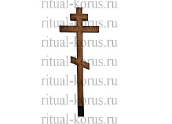 Крест дуб "Большой" (2,2м x 9см)
